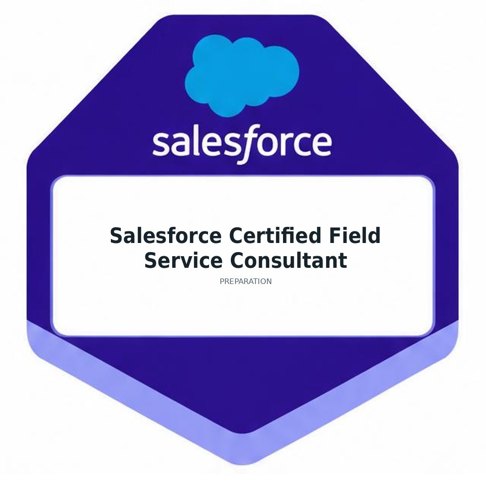 Salesforce Certified Field Service Consultant preparation badge