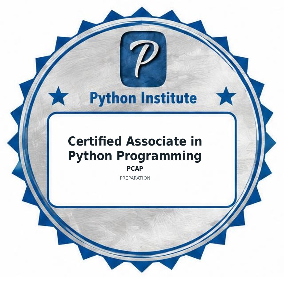 Certified Associate in Python Programming (PCAP) preparation badge