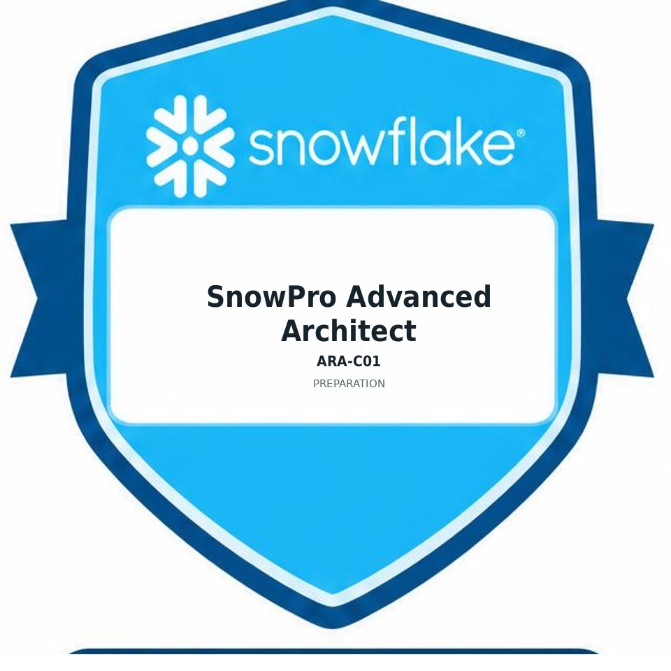 SnowPro Advanced Architect (ARA-C01) preparation badge