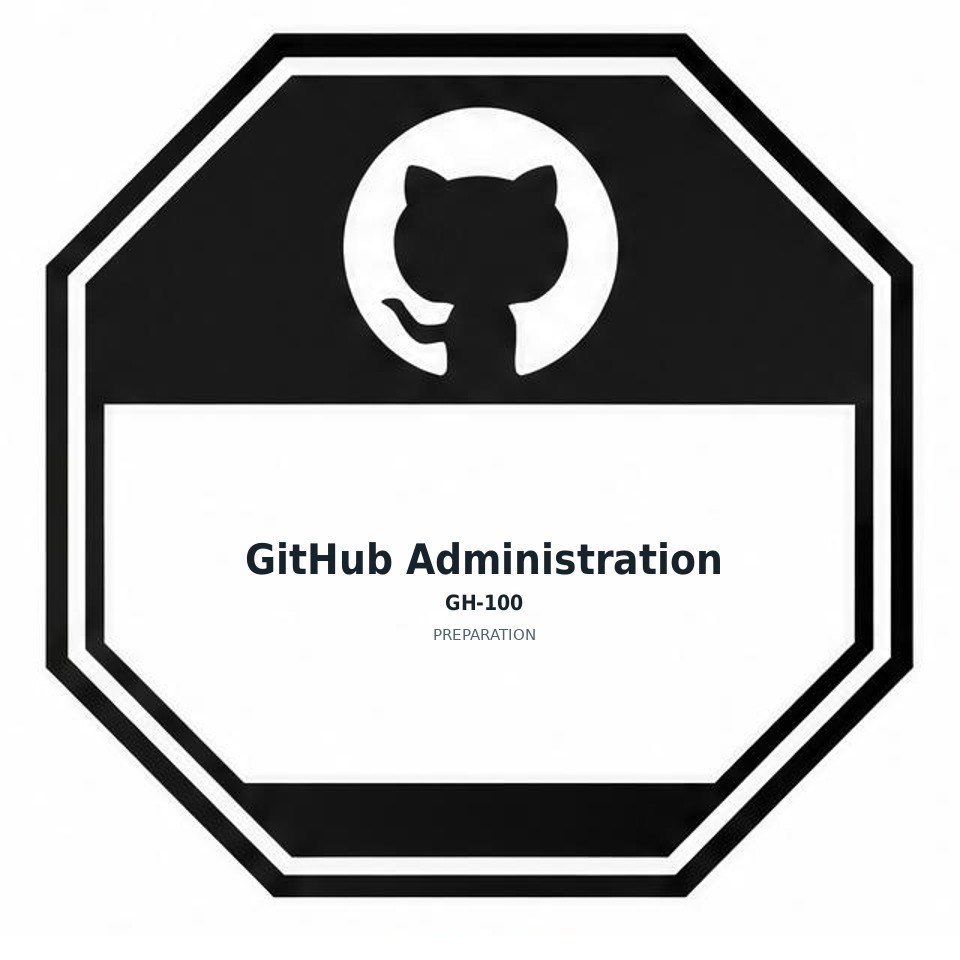 GitHub Administration (GH-100) preparation badge