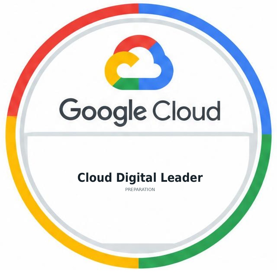 Cloud Digital Leader preparation badge