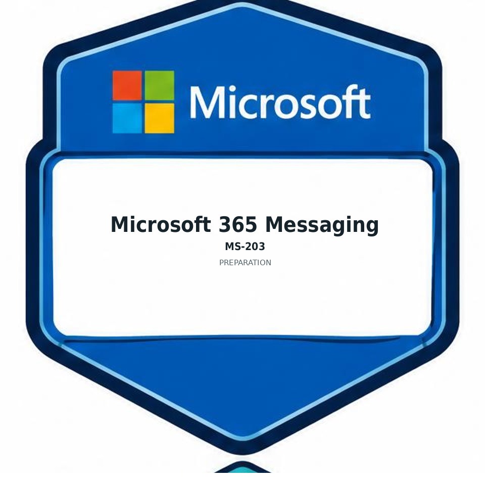 Microsoft 365 Messaging (MS-203) preparation badge