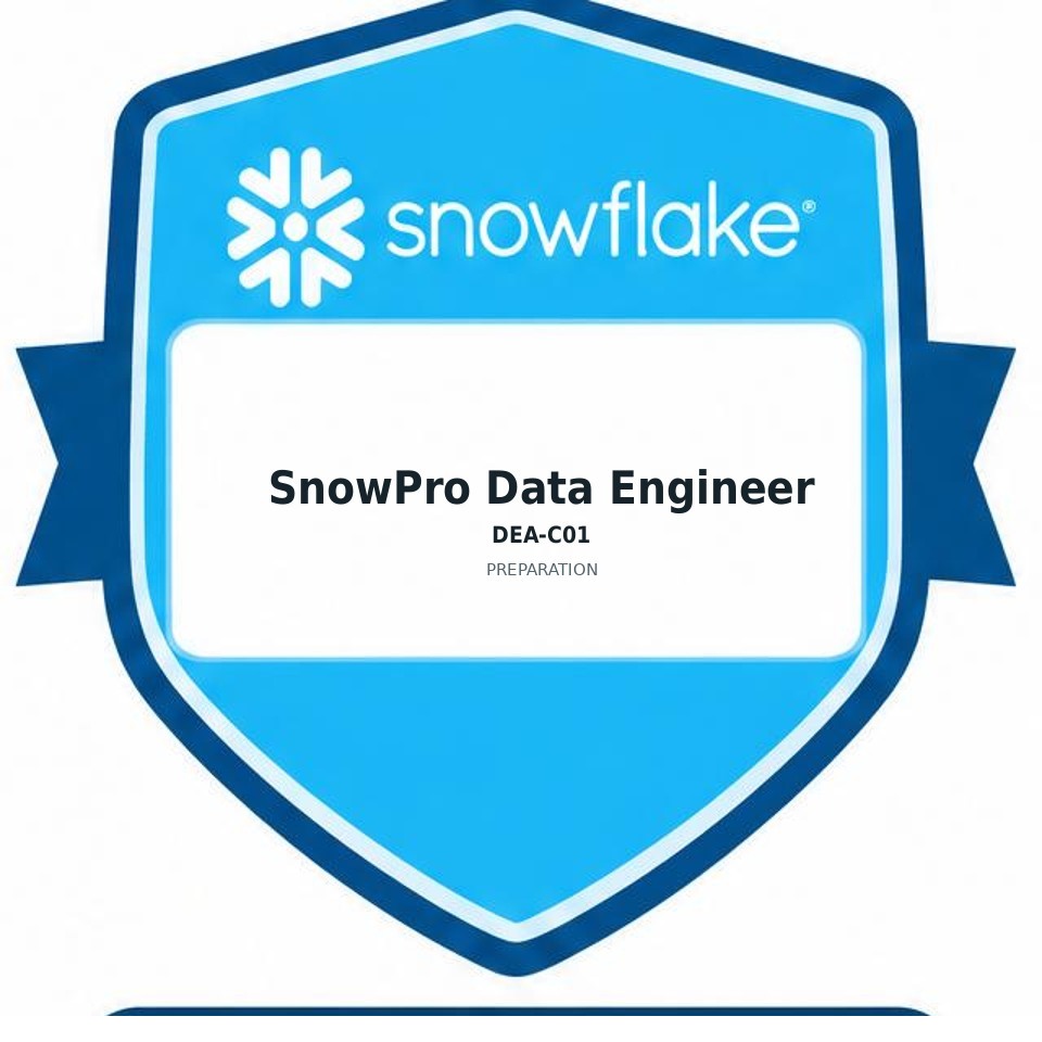 SnowPro Data Engineer (DEA-C01) preparation badge