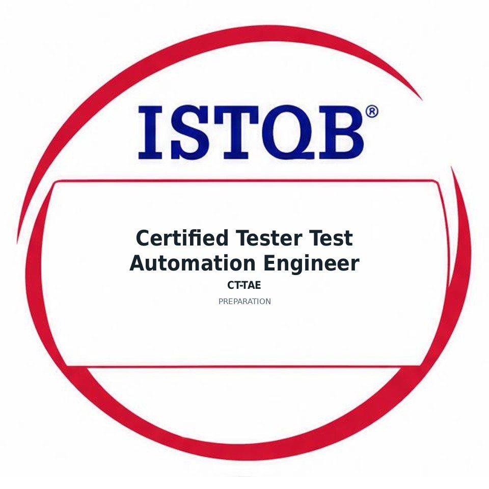 Certified Tester Test Automation Engineer (CT-TAE) preparation badge