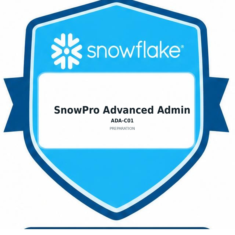 SnowPro Advanced Admin (ADA-C01) preparation badge