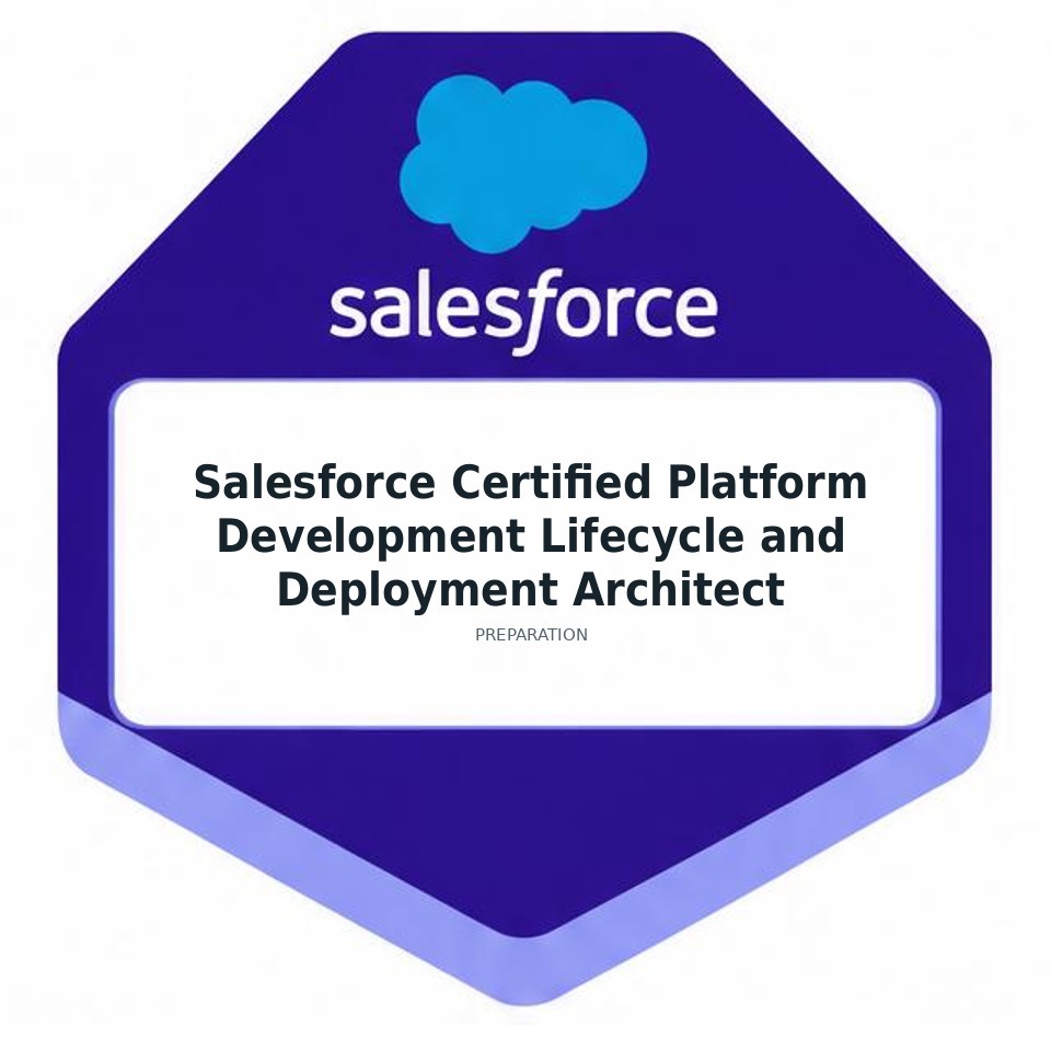 Salesforce Certified Platform Development Lifecycle and Deployment Architect preparation badge