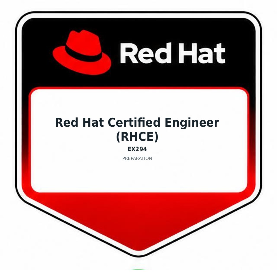 Red Hat Certified Engineer (RHCE) (EX294) preparation badge