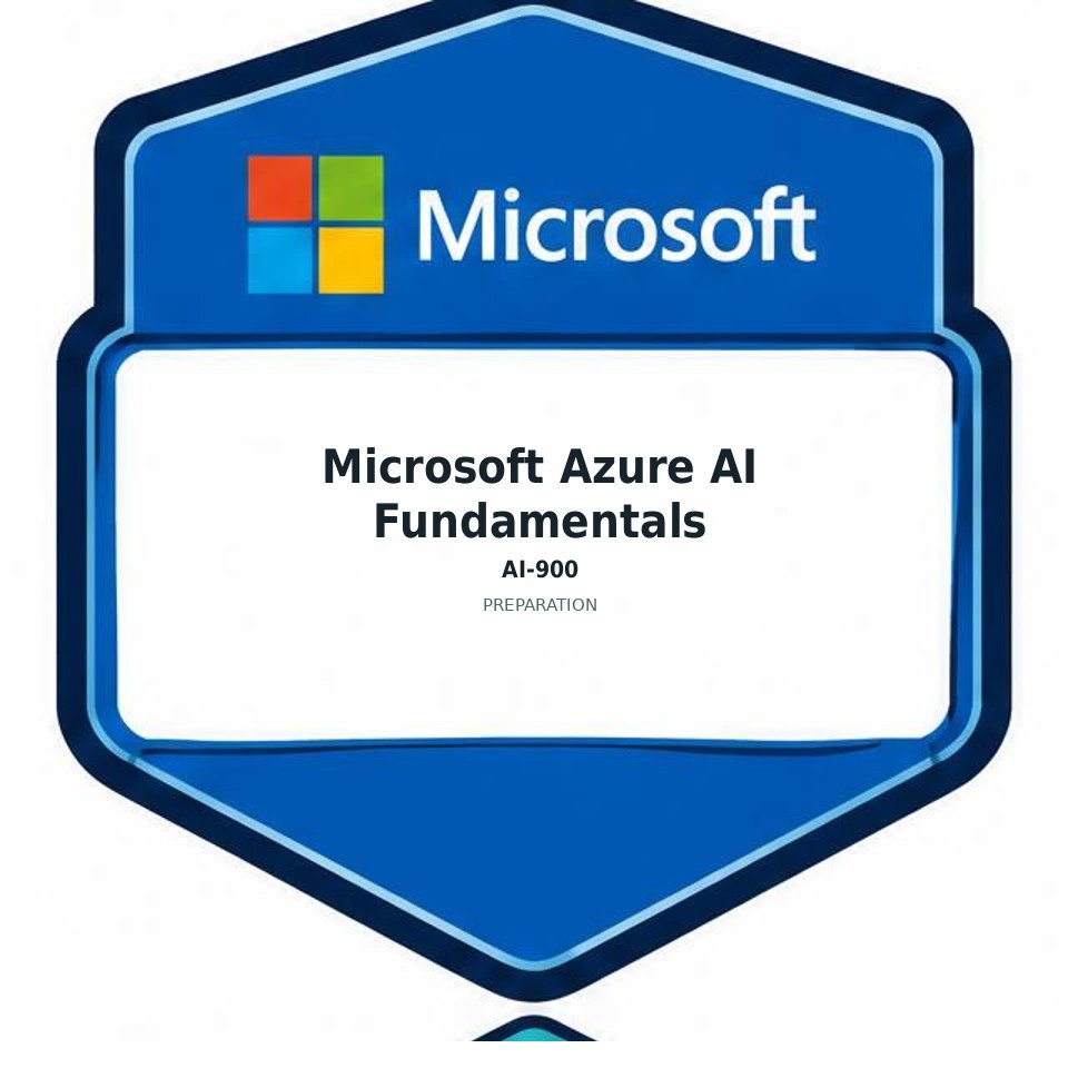 Microsoft Azure AI Fundamentals (AI-900) preparation badge