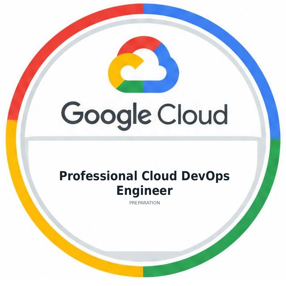 Professional Cloud DevOps Engineer preparation badge