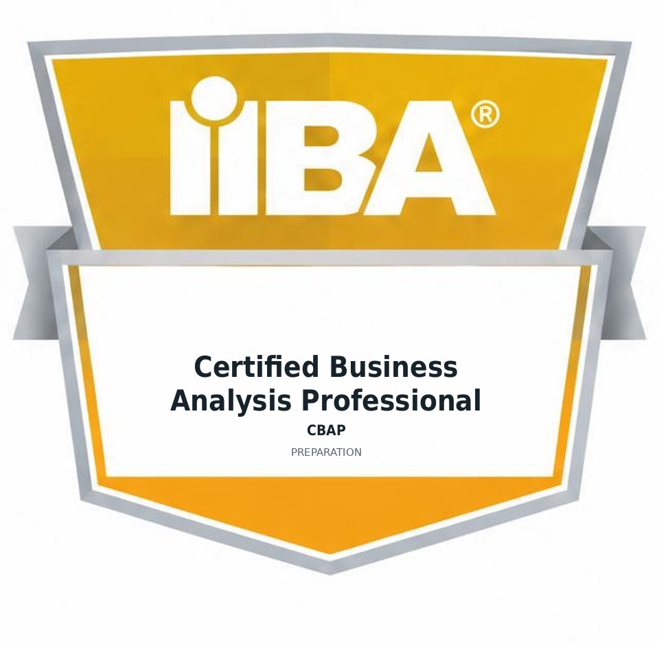 Certified Business Analysis Professional (CBAP) preparation badge