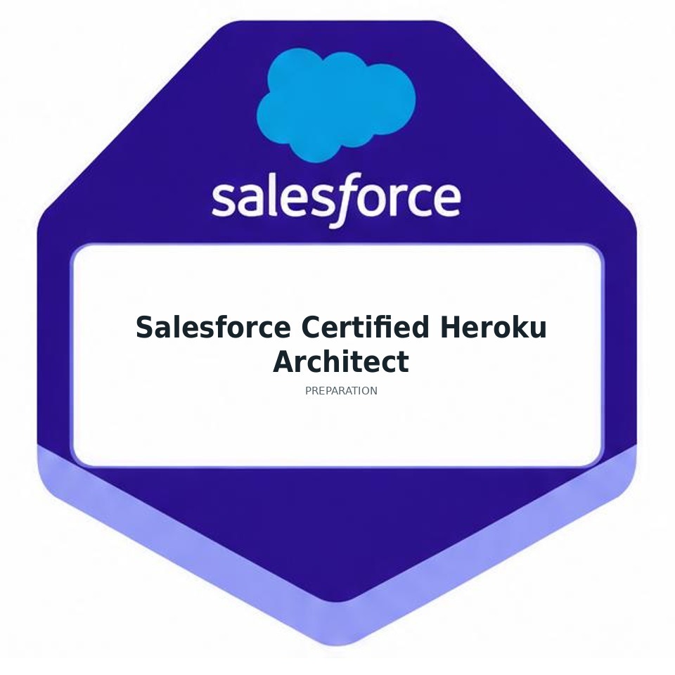 Salesforce Certified Heroku Architect preparation badge