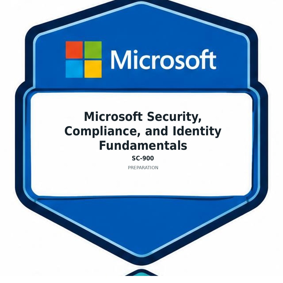 Microsoft Security, Compliance, and Identity Fundamentals (SC-900) preparation badge