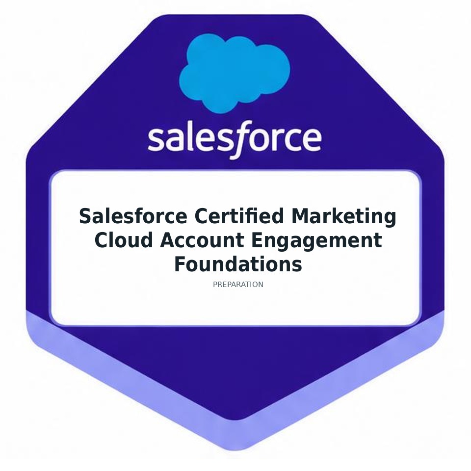 Salesforce Certified Marketing Cloud Account Engagement Foundations preparation badge